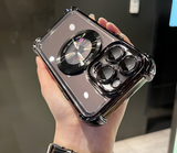 Magsafe Wireless Charging Magnetic Transparent Electroplate Bumper Case For iPhone 14 13 12 series