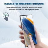 3 Pack Tempered Screen Protector for Samsung Galaxy S23 S22 S21 Ultra Plus