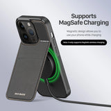 3 in 1 Multifunctional MagSafe Charging KickStand Wallet Case for iPhone 15 14 13 Series