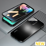 Metal Magnetic Full Surround HD Glass Case For iPhone 14 Series