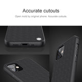 Textured Nylon Fiber Non-slip Light Protector Back Cover Case For iPhone 12 Series