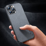 Luxury Microfiber Shockproof Protect Case For iPhone 13 12 Series