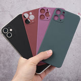 3D Luxury Cloth Fabric Protector Film Back Cover For iPhone 11 Serie