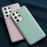 Luxury High Quality Soft Silicone Edge Protection Phone Case for Galaxy S21 Series