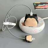 3D Cartoon Anime Character 20W USB Type C Lightning Charging Silicone Cable For iPhone