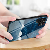 Hard Glass Slim Case For Samsung Galaxy S22 Series