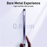 Luxury Clear Full Lens Protective Case for iPhone 14 13 12 series