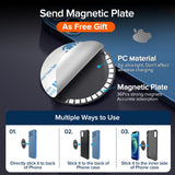 Phone Holder Plastic Plate Disk For Magnetic Wireless
