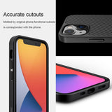 Thin Light PC+TPU Synthetic Fiber Case For iPhone 13 Series