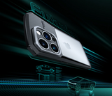 Airbag Shockproof Bumper Stripe Clear Camera Protection Case For iPhone 14 13 series