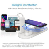 6 in 1 Multifunction Wireless Charger Dock Holder For iWatch iPhone 11 Pro XS XR