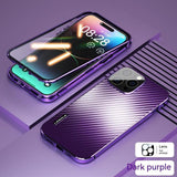 Metal Magnetic Full Surround HD Glass Case For iPhone 14 Series