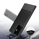 Luxury Soft TPU Carbon Fiber Silicone Case For Samsung S20 Series