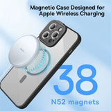 Magnetic Transparent Case for iPhone 14 series