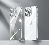Ultra Thin Clear Plating Case for iPhone 14 13 12 series