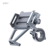 Aluminum Alloy Metal Bicycle Motorcycle Non-Slip Adjustable Universal Phone Holder For iPhone Samsung Phone