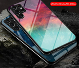 Hard Glass Slim Case For Samsung Galaxy S22 Series