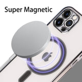 Transparent Silicone Magnet Case for iPhone 13 Series