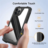 Airbag Shockproof Hard Metal Bumper Case For iPhone 12 11 Series