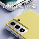 Luxury Business Shockproof Camera Lens Protection Soft TPU Phone Case For Samsung S21 Ultra Plus