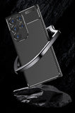 Luxury Business Ultra Thin Carbon Fiber TPU Silicone Edge Shockproof Case for Samsung Galaxy S23 Ultra Plus