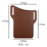 New Upgrade Leather Vintage Mobile Phone Case Pack Waist Bag Belt Clip