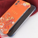 3D Relief Floral Ultra thin Borderless Tassel Silicone Case for iPhone 12 11 Pro Max