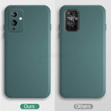 New Liquid Silicone Matte Case Soft Camera Protetction For OnePlus 9 Series