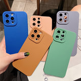 Camera Protector Candy Color Soft Matte Case For iPhone 13 12 11 Series