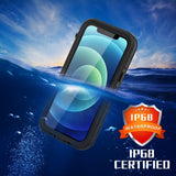 Luxury 360 Sealed Waterproof Case For Apple iPhone 12 Series
