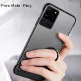Frameless Design With Ring Phone Case For Samsung Galaxy S20 S20 Plus S20 Ultra
