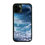 2021 Blue Sea Featured Silicone PC+TPU Phone Case For iPhone 12 11 X Series