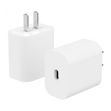 18W 20W Charger Simple Solid Color Silicone Protector Case For iPhone