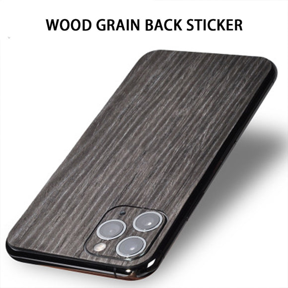 2021 Ice Film Wood Skins Sticker For iPhone 12 11 Series