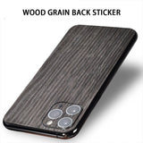 2021 Ice Film Wood Skins Sticker For iPhone 12 11 Series