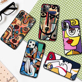 Picasso Abstract Art Painting Phone Case for iPhone 12 11 Series