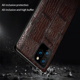 Luxury Fashion Genuine Leather Heavy Duty Protection Case For Iphone 11 Series