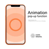 2021 New Original Luxury Leather With Animation Pop Up Window Case For iPhone 13 12 Series