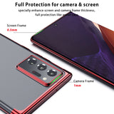 Luxury Ultra-thin Plating Soft Silicone Protective Case for Samsung Note 20 Series