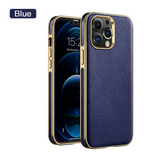 Premium Leather Slim Case for iPhone 13 12 Series