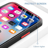 Transparent Shockproof Back Case for iPhone 13 12 11 Series