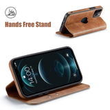 Slim Leather Magnetic Flip Wallet Card Holder Case For iPhone 13 12 Series