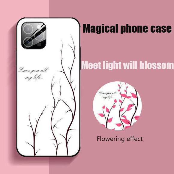 Meets Light Blooming Silicone Case for iPhone 12 11 Series