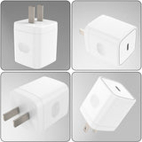 3A Mobile Phone Charger 20W Fast Charging EU US Plug Type C Charger For iPhone 12 Series