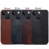 Business Leather Case for iPhone 13 12 11 Pro Max Mini