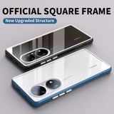 Lens Protection PC+TPU Transparent Case For Huawei P50 Mate 30 Series