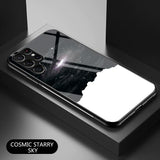 Hard Glass Slim Case For Samsung Galaxy S22 Series