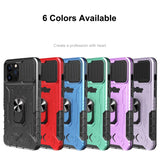 360 Full Camera Protector Tempered Glass Ring Holder Case for iPhone 13 12 Series