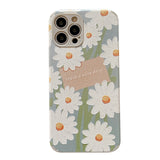 iPhone 12 Pro Max Case With Flower Print (Perl band Optional)
