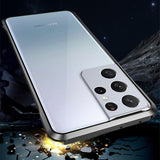 Luminous Metal Frame Shockproof Case for Samsung S21 Series